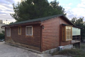 Casa prefabricada de madera en Turis 45 m2